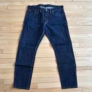 Ralph Lauren Double RL Slim Blue Jeans Dark Wash
